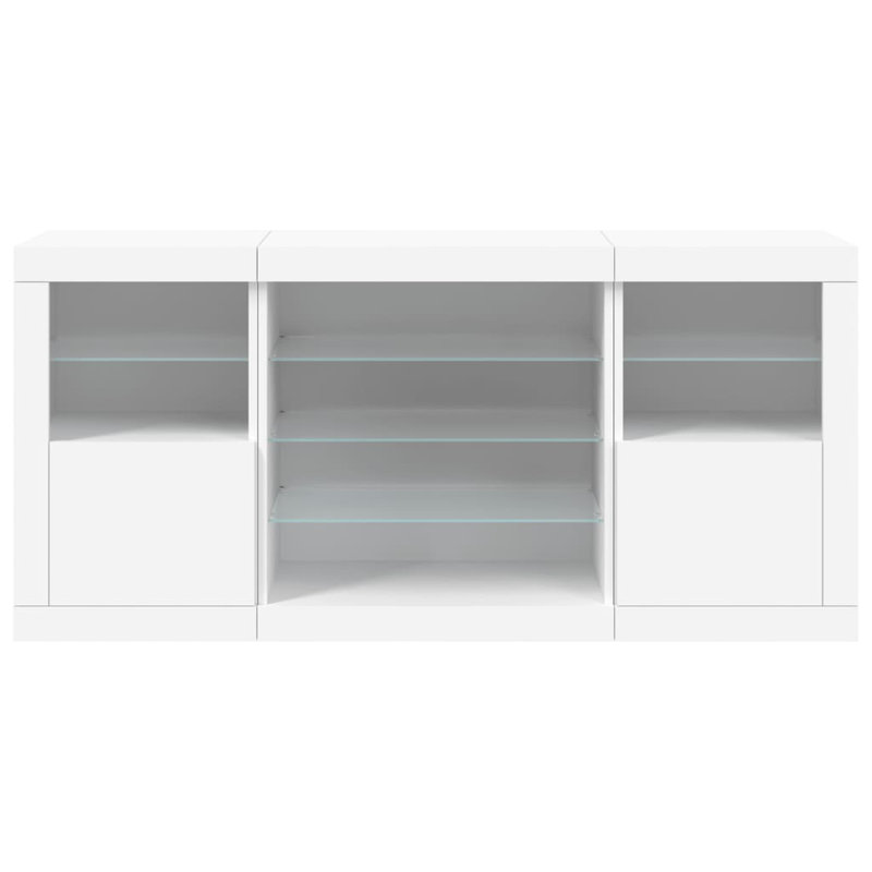 Azzie 142.5cm Sideboard, White