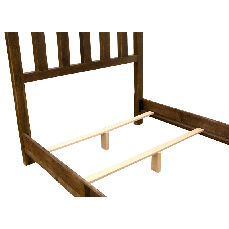 Fireside Lodge Barnwood Post Bed - Double, Full
