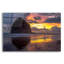 «Cannon Beach Sunset» par Tim Oldford, art mural en verre acrylique-720527096