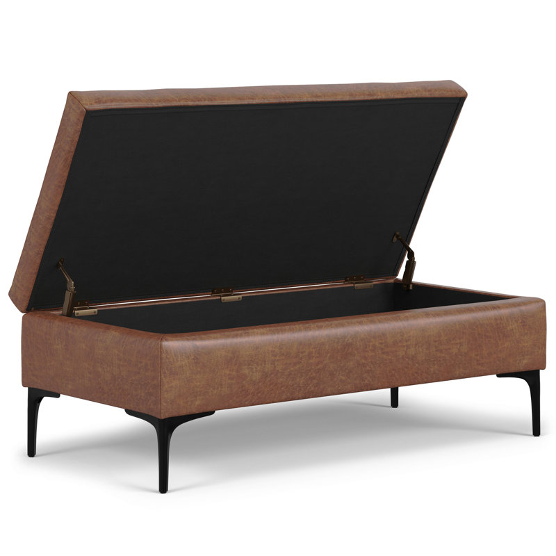 Grande table basse avec repose-pieds Rebecca