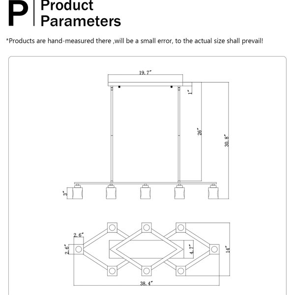 Dimensions du produit
