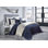 Ensemble de courtepointe en velours Sayra