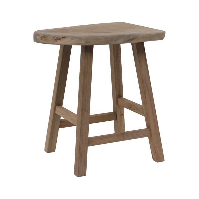 Tabouret en bois massif