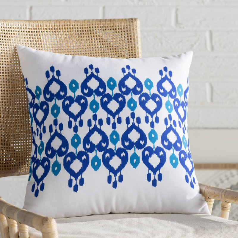 Square Pillow Cover & Insert, 26" x 26" , Dark Blue