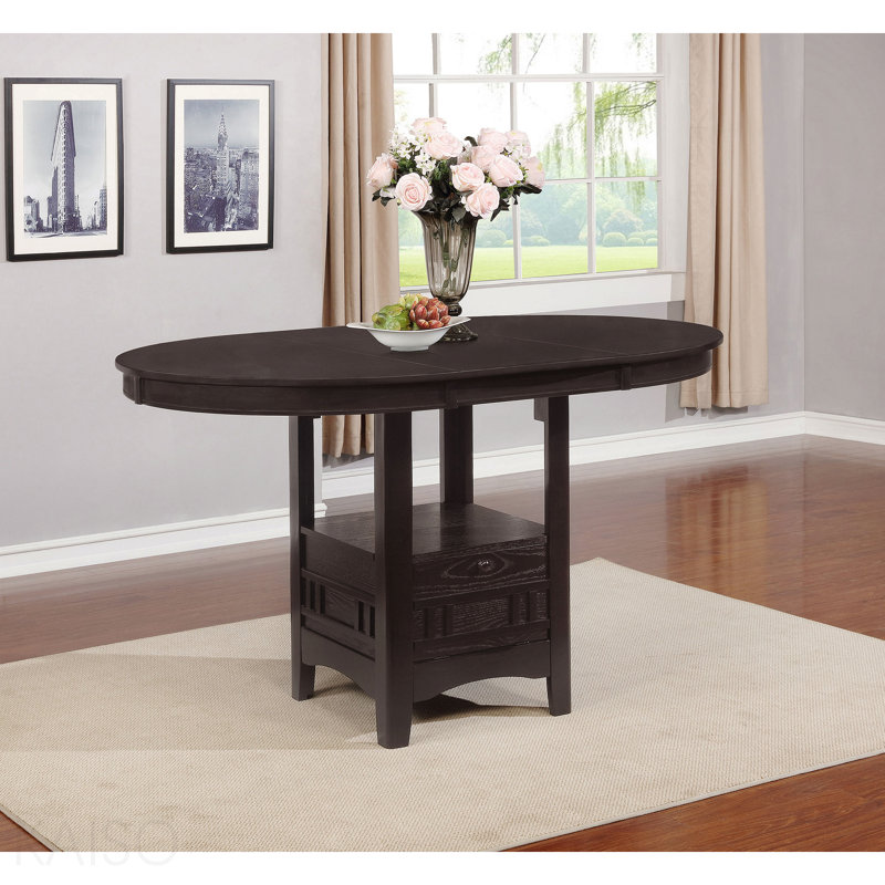 Extension Counter Dining Table, Espresso, Espresso