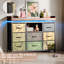 Metal 8 - Drawer Rectangle Accent Chest