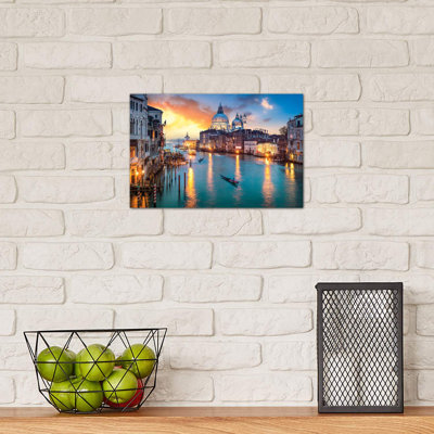 Grand Canal I by Jan Becke - Wrapped Canvas Print
