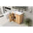 30" Bathroom Vanity With Sink Combo, Multi-Functional Bathroom Cabinet With Doors And Drawer,  MDF Board, Natural(Old SKU:WF319484AAG)