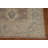 Vegetable Dye Brown Floral Oushak Turkish Area Rug 8x10