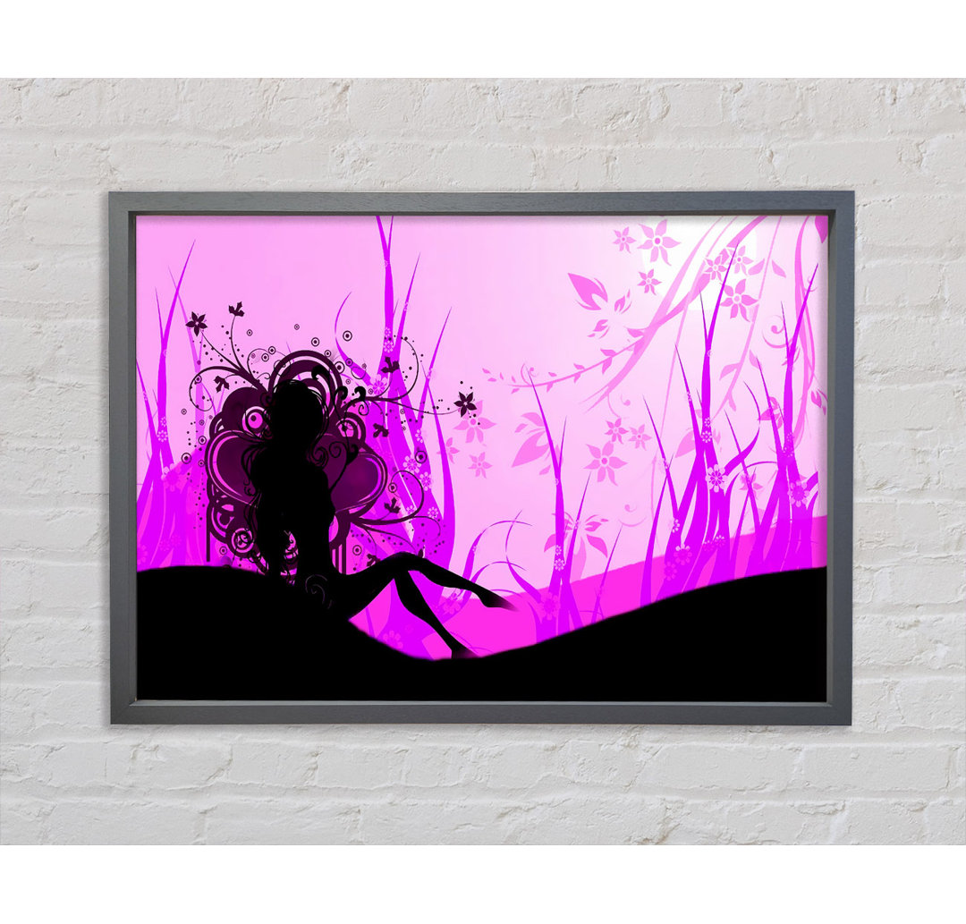 The Pink Lady Gerahmter Druck Wandkunst