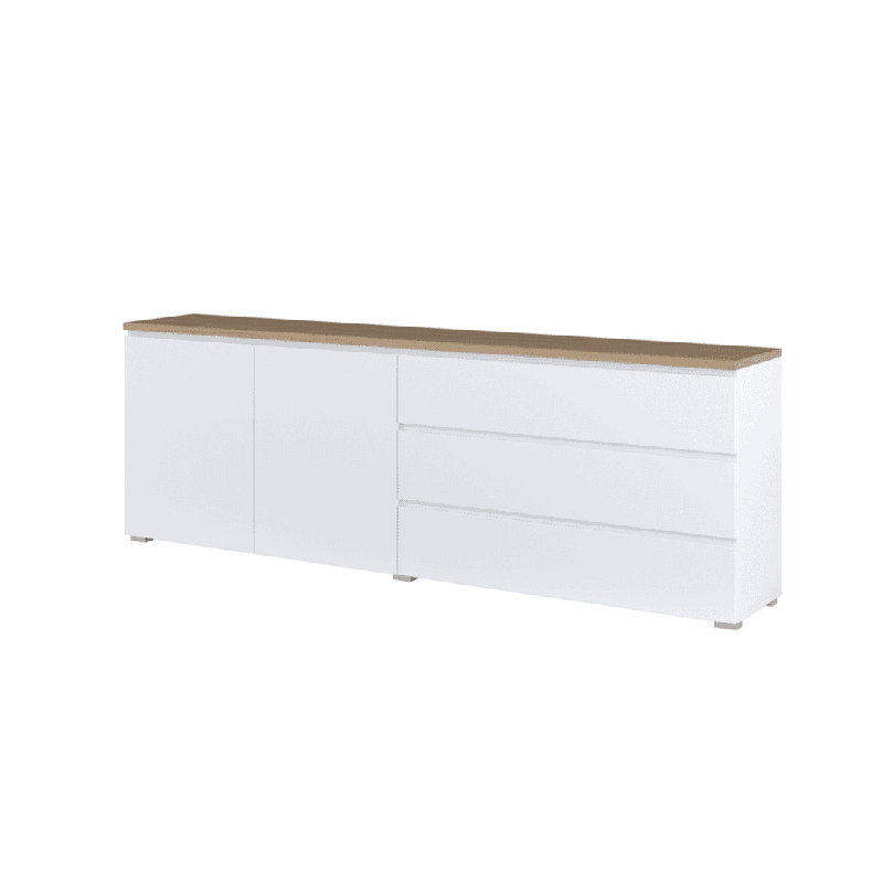 Tavi 200cm Sideboard, White