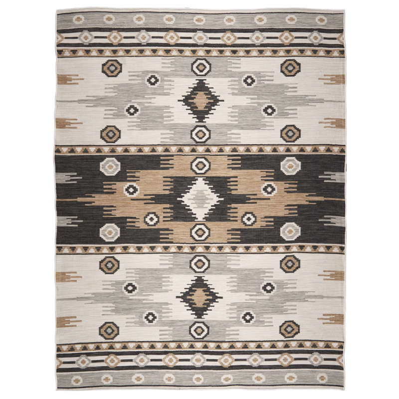 Rectangle Bennjamin Indoor/Outdoor Area Rug, Rectangle 7'10" x 9'10"