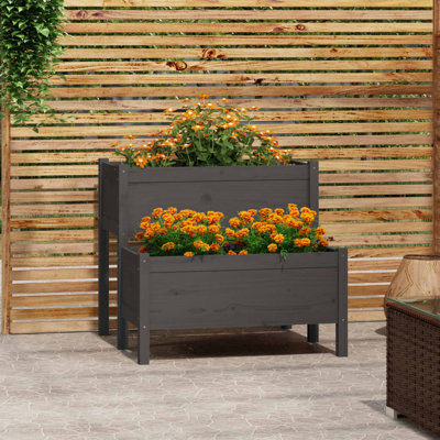 Anyssa Wood Raised Garden Bed