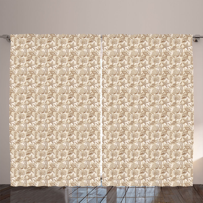 Polyester Standard Curtain Pair