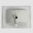 Go Peak Track 18.3 " Ceramic Rectangular Bathroom Sink and Overflow Hole