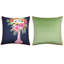 Housse de coussin carré en lin et insert-88630040