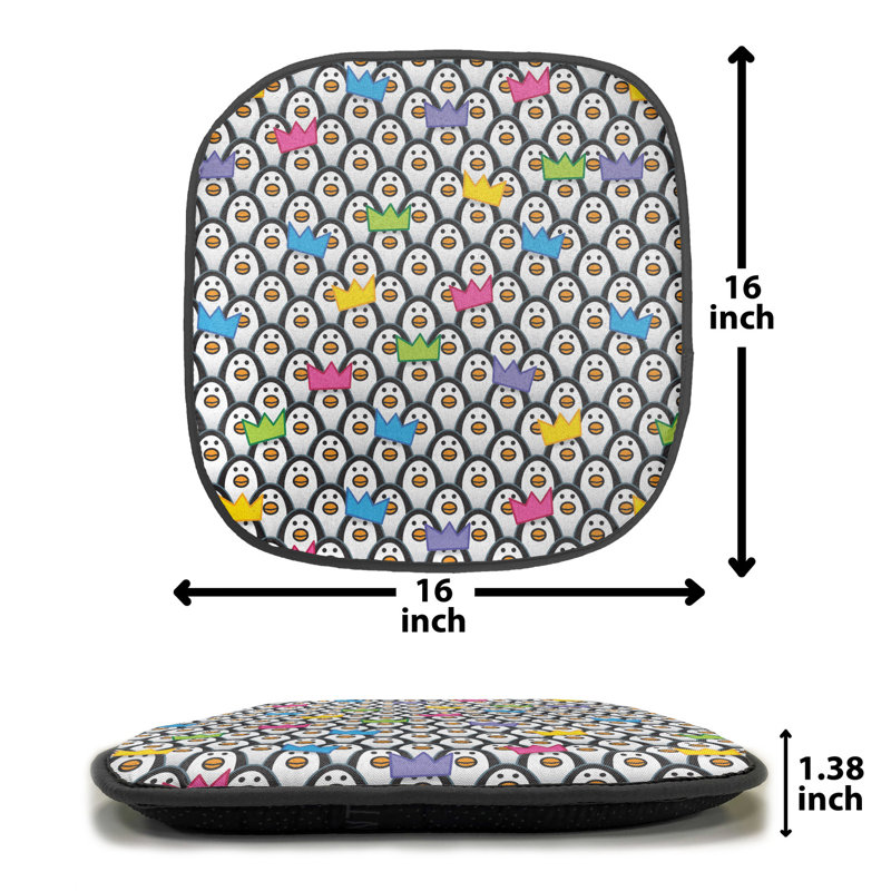 Coussin de siège papillon