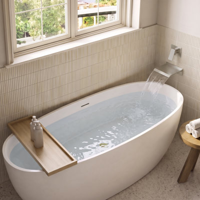 Robinet de baignoire romaine à une poignée
