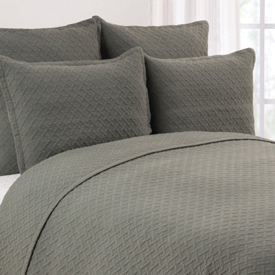 Basketweave Cotton Euro Sham