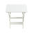 Hips Foldable Small Table And Chair Set With 2 Chairs And Rectangular Table  White-12163991