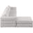 Howardine Upholstered L-Shaped Sectional with Ottoman Reversible-82750576