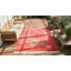 1920s Coral Rectangle Room Size Chinese - Art Deco Antique Wool Knotted Rug