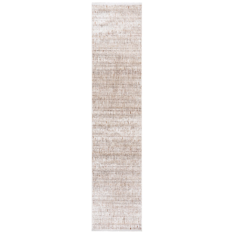 Tapis abstrait Garnet 414 Performance, Tapis de couloir 2 pi 2 po x 10 pi