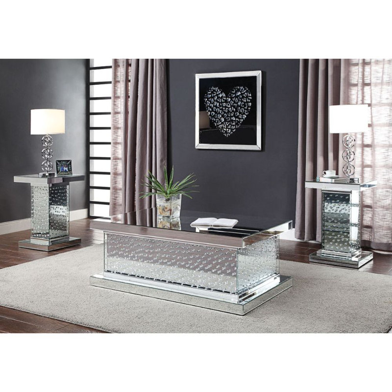 Choe Glass Top Single Coffee Table