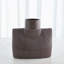 Ribbed Collar Vase-Plum-Sm-1682312137