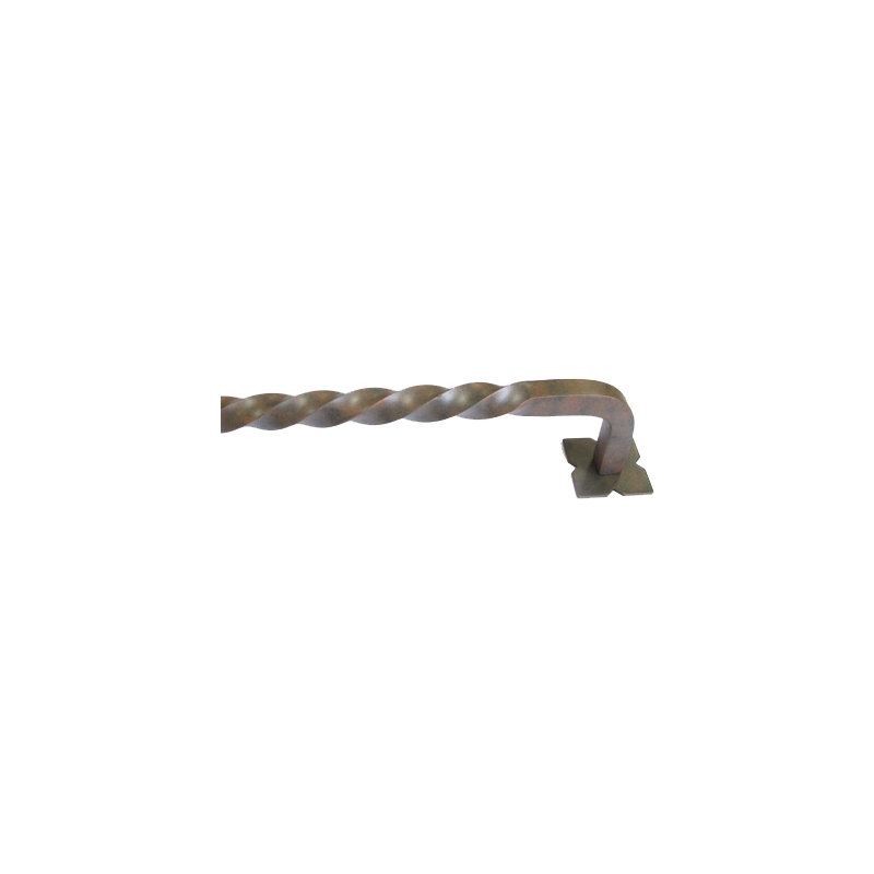 Twist 8" Center to Center Appliance pull, Patina Black, 30" Center to Center