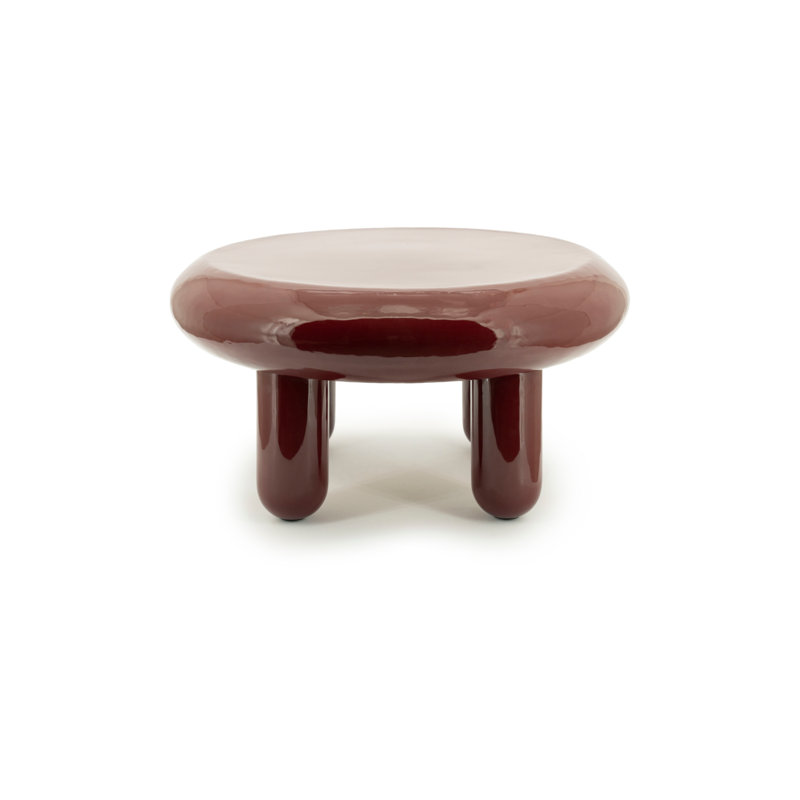 Coffee Table, Burgundy