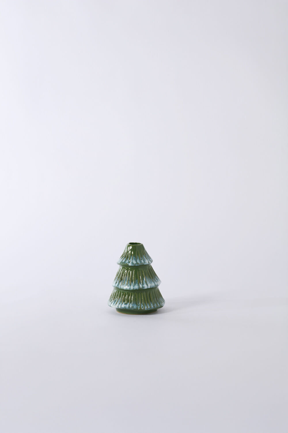 Tree Frost Candleholder 4.25"x 4.5", 4.5" H x 4.25" W x 4.25" D