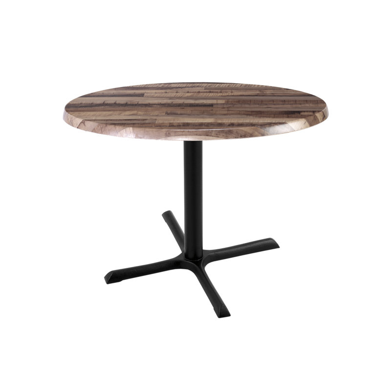 Table intérieure / extérieure, L 30 po x l 30 po, Rustique