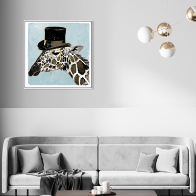 «Animals Gentleman Giraffe Zoo and Wild Animals», impression