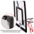 GSE 17"x12" Over-The-Door Pro Basketball Hoop with Basketball & Pump, Mini Basketball Hoop Set