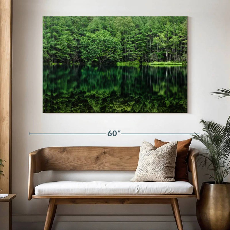 Alvord Mishakaike Forest, H 34 po x l 51 po