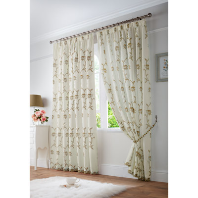Cathryn Semi Sheer Curtain Pair