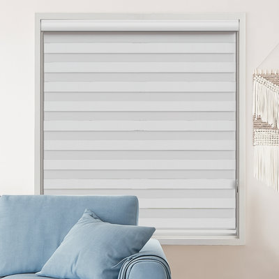 Store à motif de zèbre de taille personnalisée pour fenêtres d'intérieur Pinecrest Home Goodies