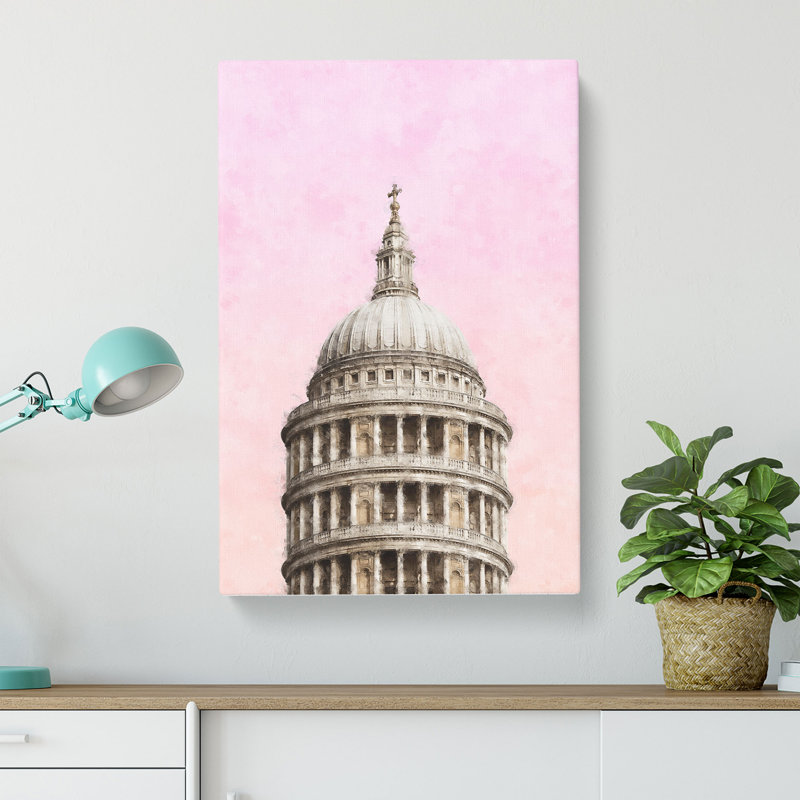 St. Pauls Cathedral - Wrapped Canvas, 76cm H x 50cm W x 3cm D
