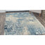 Tapis gris en laine Power Loom-396500404