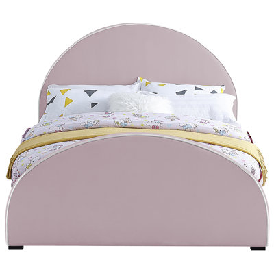Hilbrand Upholstered Unfinished Panel Bed