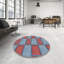 Tapis gris/rouge à motifs-871987743