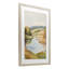 «Serene Watercolor Lake Escape», reproduction d'art sous verre encadrée par Petal Prints Design-130821064-130821066