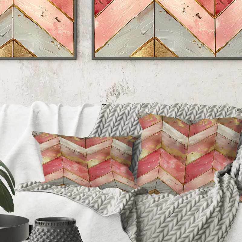 No Pattern - Midcentury Throw Pillow