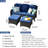 Gretna Premium All-Weather Wicker 3 - Person Patio Conversation Set with Cushions-318512091