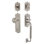 Windsor Handleset with Single Cylinder Deadbolt and Door Knob and Rosette
