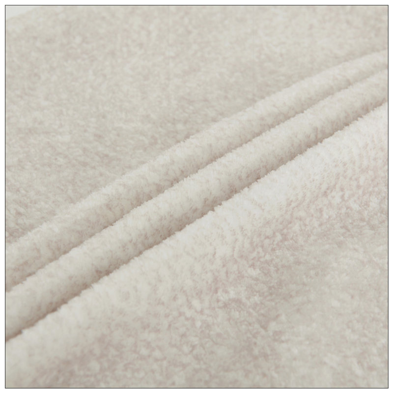 Canapé 4 places avec coussins de salon, Polyester beige