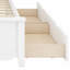 Structure de lit plateforme moderne en bois avec tête de lit et tiroirs de rangement-1490481266