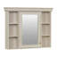 Armoire de rangement murale de salle de bain 35 po x 28 po avec porte miroir