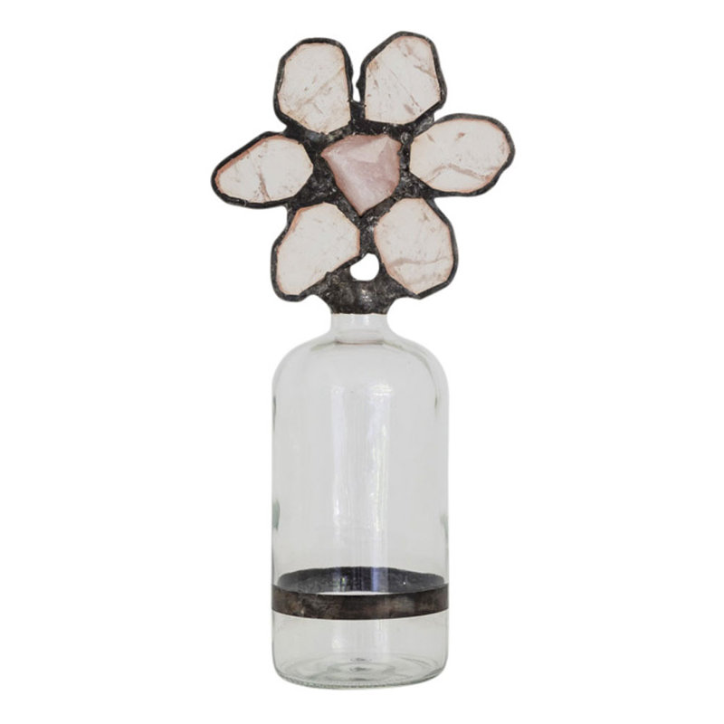 Rose Handmade Decorative Bottle